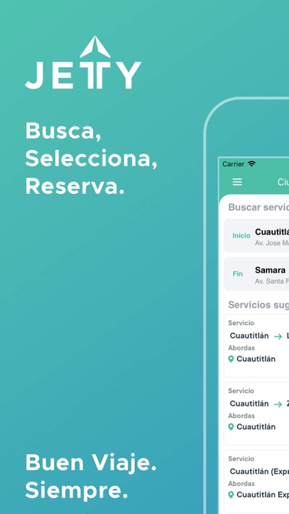 Jetty: Soluciona Tu Transporte