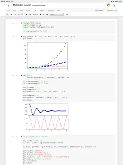 Carnets - Jupyter iPad image 4