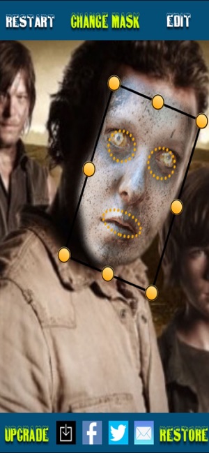 Walking Zombie- Dead Face Mask(圖4)-速報App