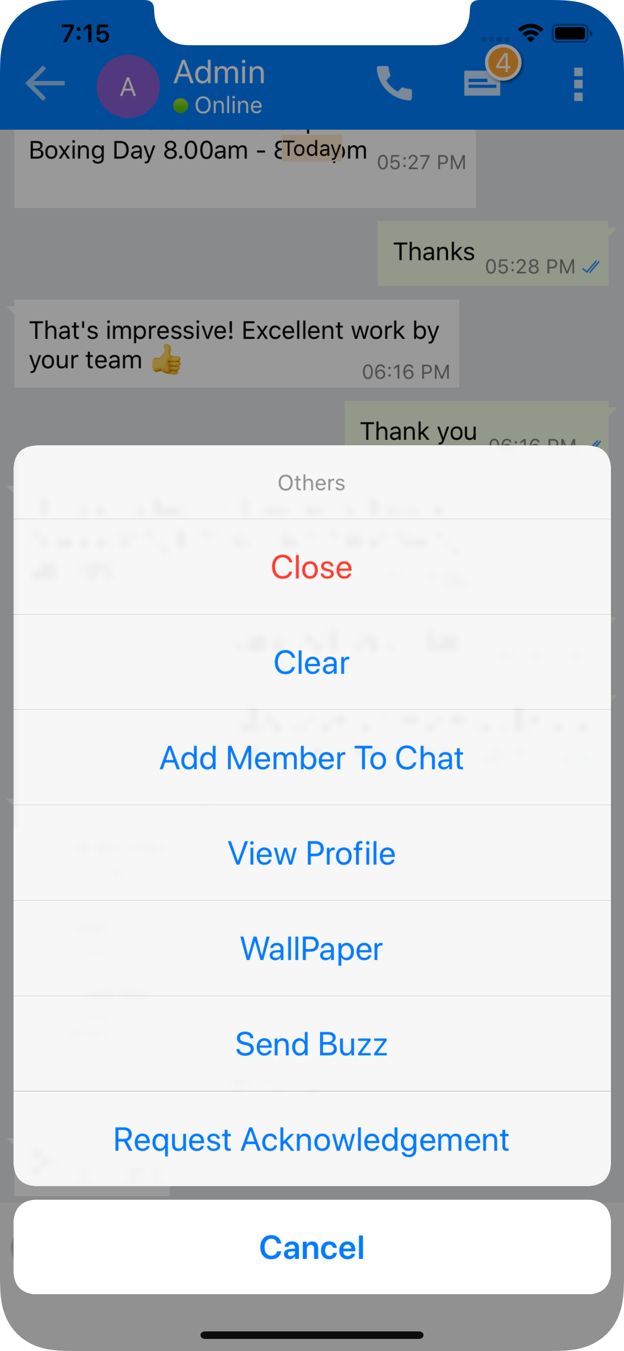Output Messenger