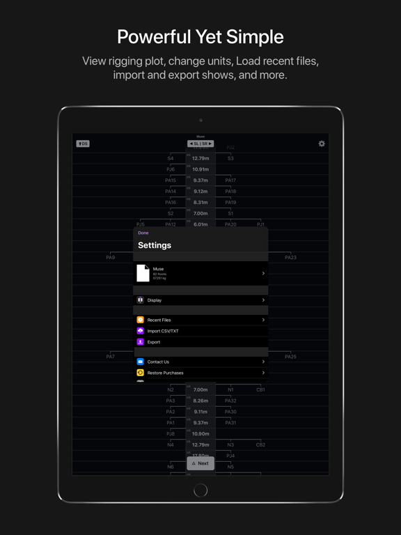 Hyperlay Markout iPad screenshot 5 - Utilities app