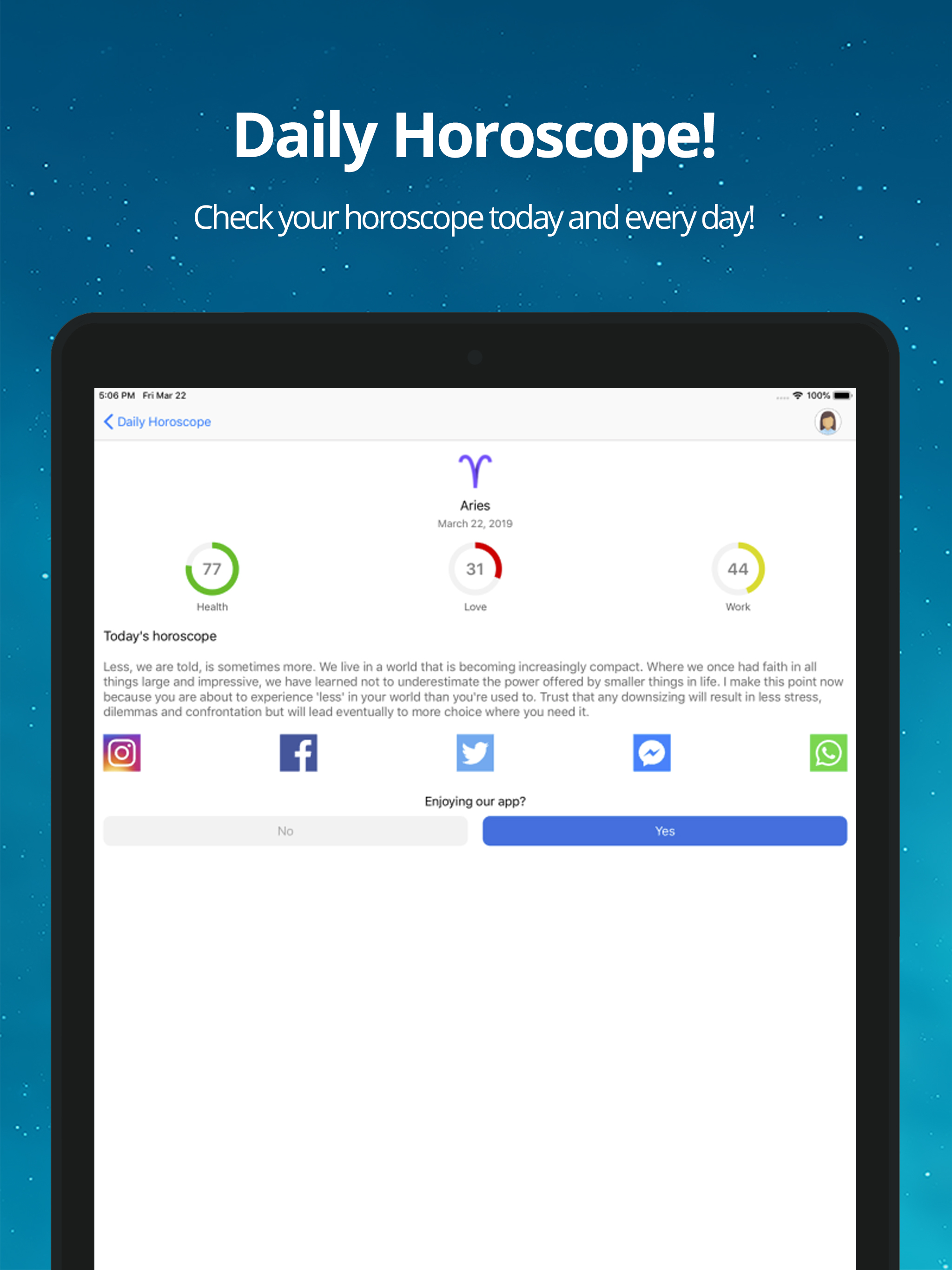 Daily Horoscope & Zodiac Signs screenshot 7