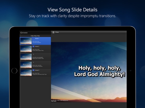 Screenshot #5 pour EasyWorship Remote