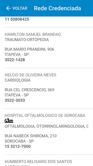 Santa Casa de Itapeva Screenshot