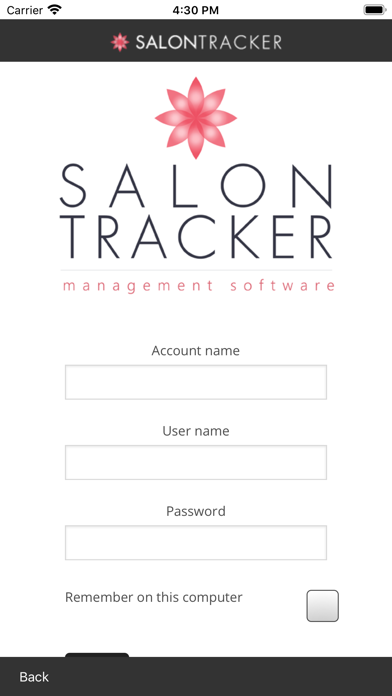 Screenshot #1 pour SalonTracker - SiteView