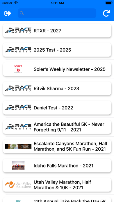 Race Entry screenshot 4