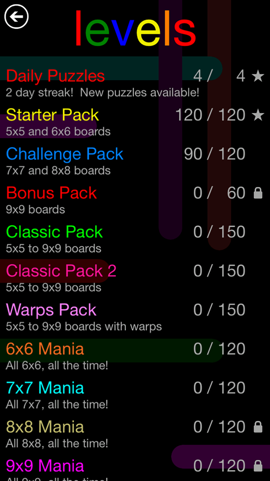 #4. Flow Free: Bridges (iOS) 由: Big Duck Games LLC