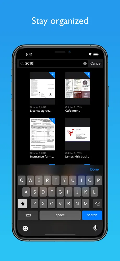 JotNot Scanner App