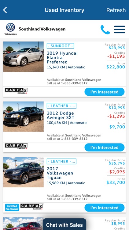 Southland Volkswagen screenshot-3