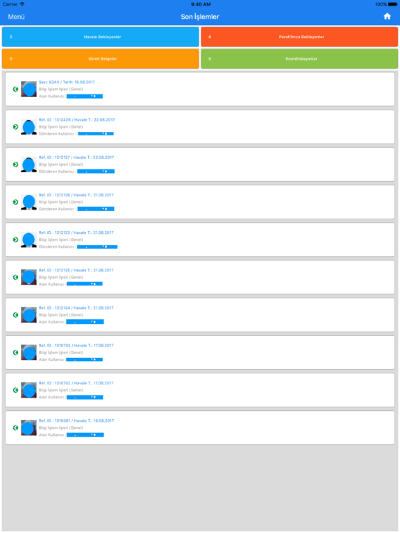 EBYSNet Mobil iPad screenshot 2 - Business app