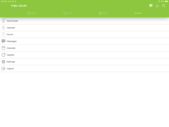 Screenshot #5 pour Tripleplay Mobile Media