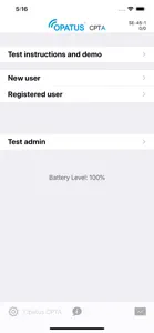 Opatus CPTA screenshot #1 for iPhone