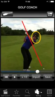 golf coach by dr noel rousseau iphone screenshot 3