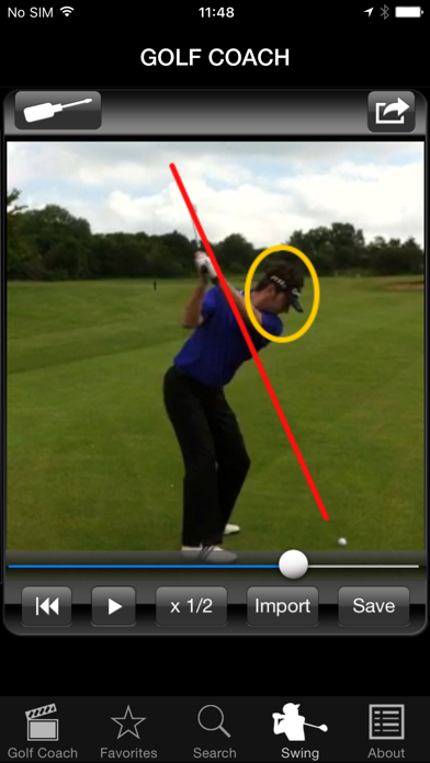 Golf Coach by Dr Noel Rousseau Screenshot
