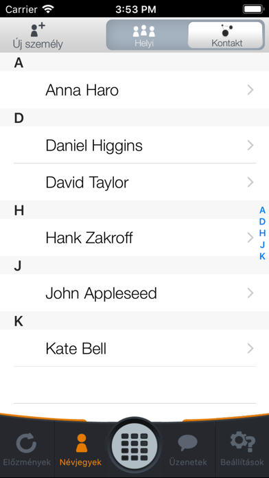 Screenshot #3 pour KONTAKT Tolmácsszolgálat