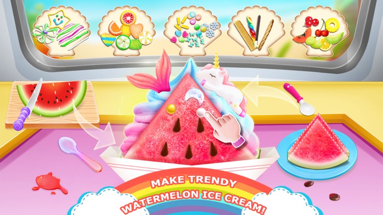 Unicorn Chef: Ice Foods Games screenshot-4