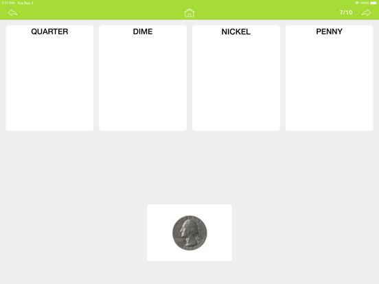 Sorting by Teach Speech Apps iPad screenshot