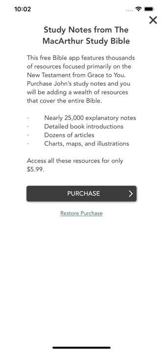 The Study Bible : capture d’écran 5 sur 5