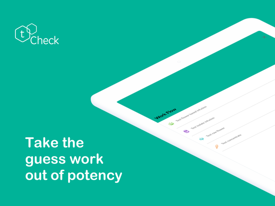 tCheck iPad screenshot 1 - Medical app