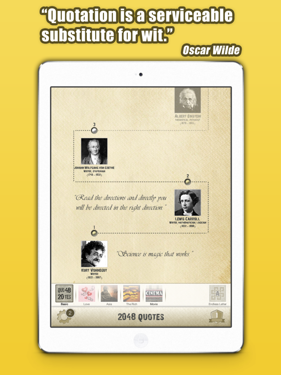 Screenshot #4 pour 2048 Quotes