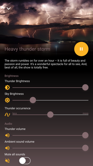 Screenshot #1 pour Hue Thunder for Philips Hue