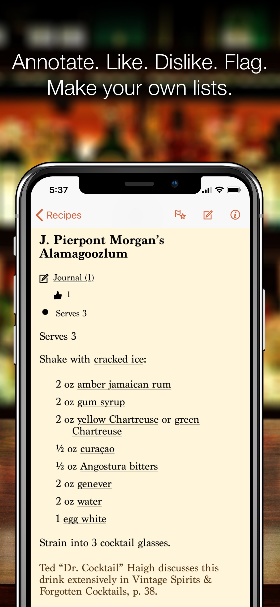Martin’s Index of Cocktails screenshot 3