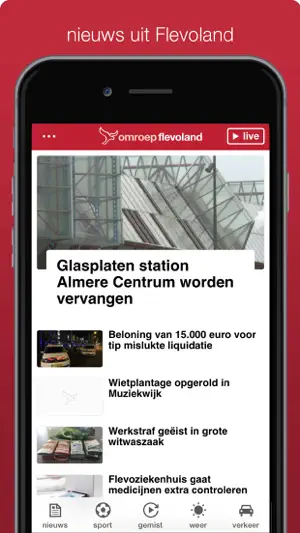 Omroep Flevoland screenshot 1