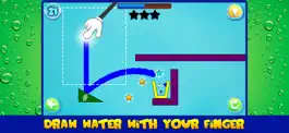 Game screenshot Water Draw - Physics Puzzle mod apk