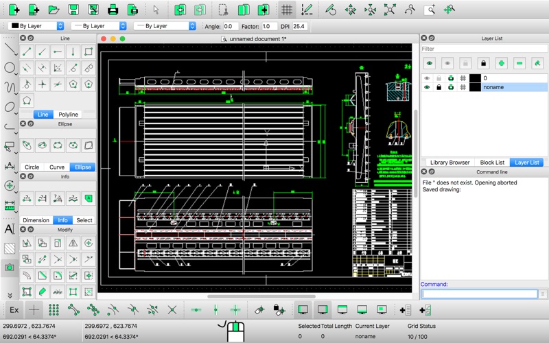 graphcad - for dxf & cam files iphone screenshot 2