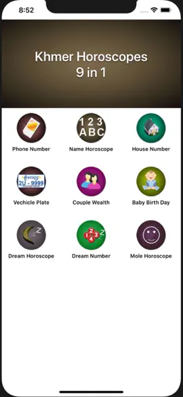 Game screenshot Khmer Horoscopes 9 in 1 mod apk