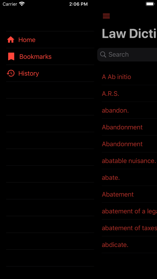 #1. Law Dictionary Offline (iOS) 由: Andrew Putranto