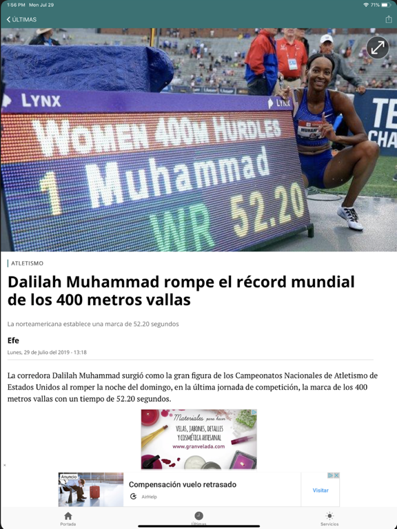 El Periódico Extremadura iPad screenshot 5 - News app
