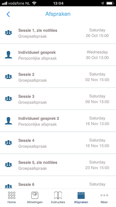 Nederlandse Obesitas Kliniek Screenshot