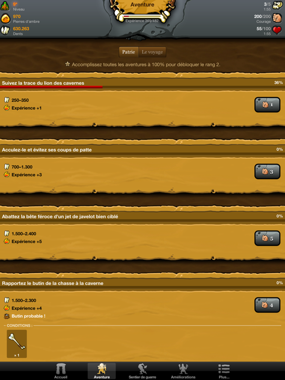Screenshot #6 pour Jeu préhistorique Mobile
