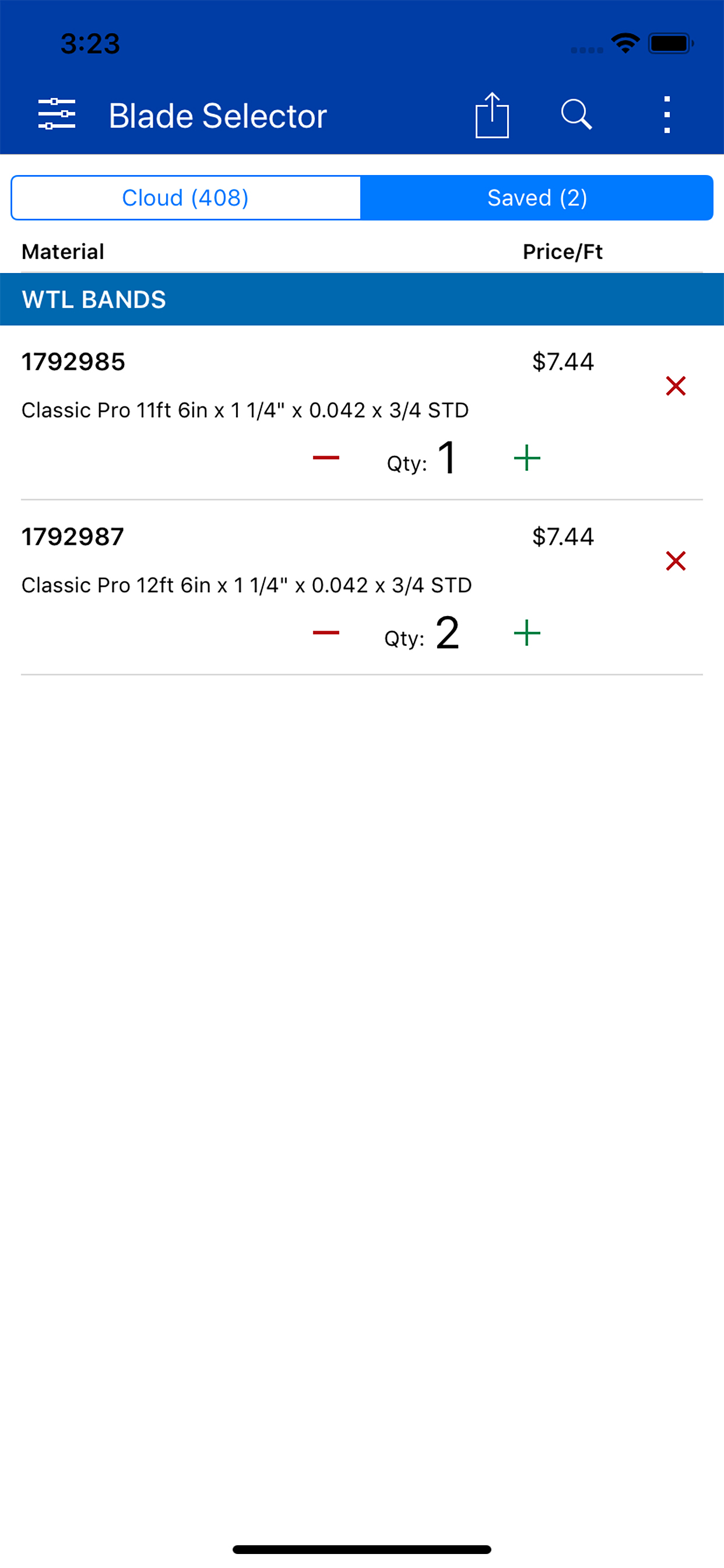Blade Selector screenshot 5