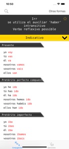 Conjugation : Spanish verbs screenshot #3 for iPhone