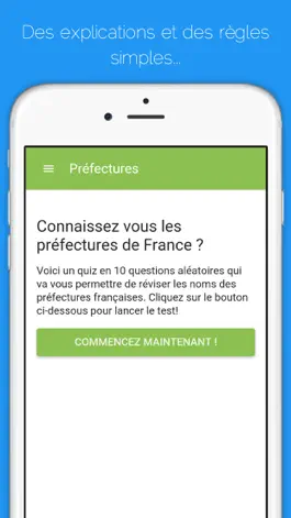 Game screenshot Géo Quiz France apk