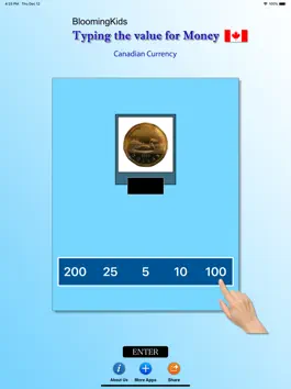 Game screenshot Typing Value Money CAD apk