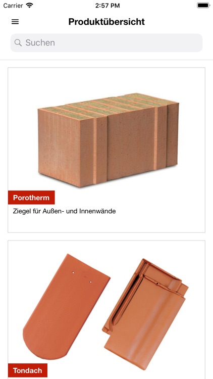 Wienerberger Produktfinder