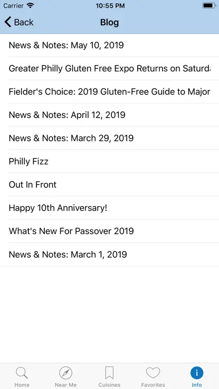Gluten Free Philly screenshot 5 of 5