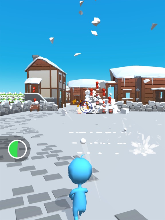 Throwball Run iPad screenshot