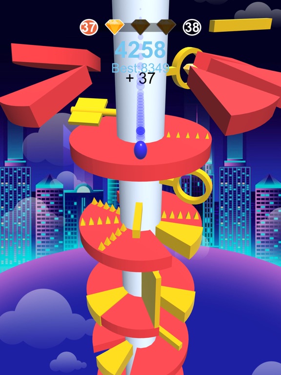 Screenshot #4 pour Hop Ball-Bounce On Stack Tower