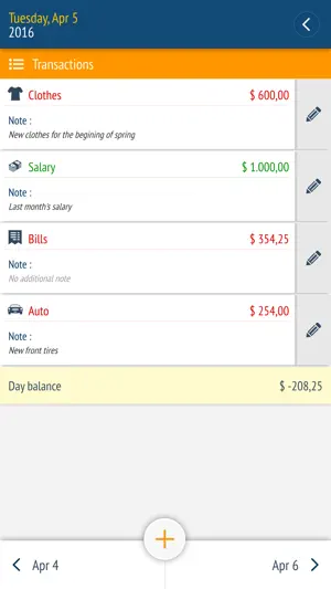 Expense manager -Money tracker screenshot 2