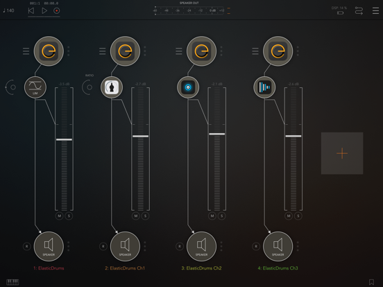 Elastic Drums iPad app afbeelding 5