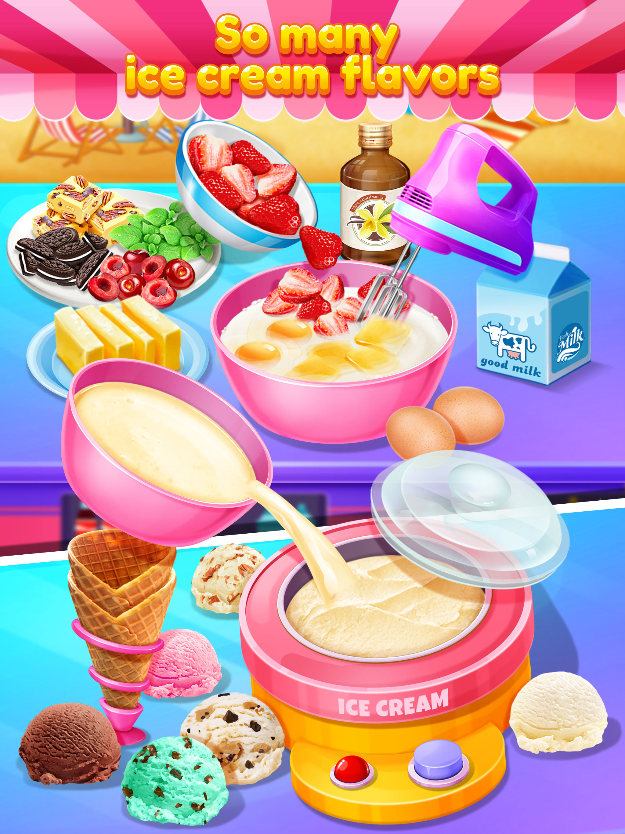 Beach Desserts Food Party