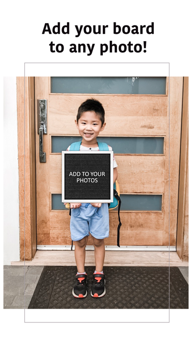 Screenshot #2 pour Letterboard Me