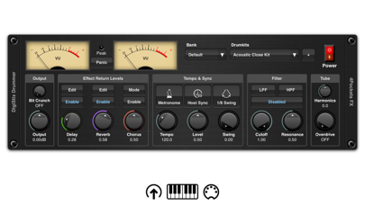 Screenshot #1 pour DigiStix Drummer AUv3 Plugin