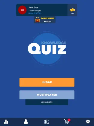 Captura de Pantalla 1 Quiz Cultura General Español iphone