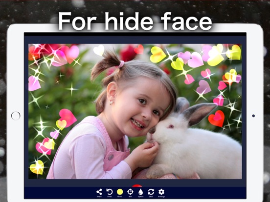 Photo stamp Paint Ink iPad screenshot 5 - Photo & Video app