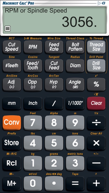 Machinist Calc Pro